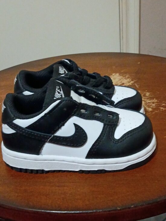 Nike Other - Nike Shoes Toddler Baby 5C Black White Dunk Low Panda Sneakers CW1589-100